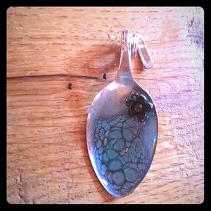Handmade spoon pendant